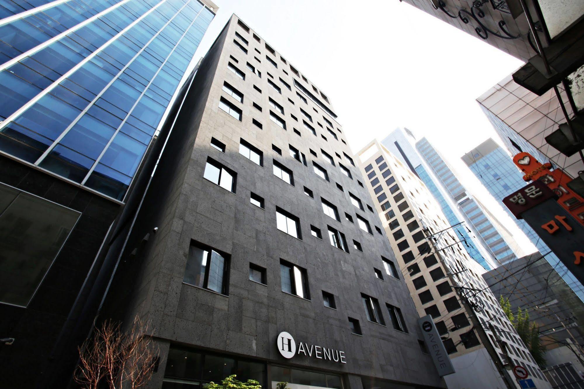 H Avenue Hotel Gangnam Yeoksam Seul Exterior foto